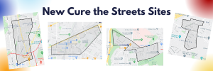 New Cure the Streets Sites Graphic