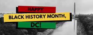 Happy Black History Month, DC! Graphic