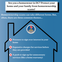 Homeownership Scams Consumer Alert